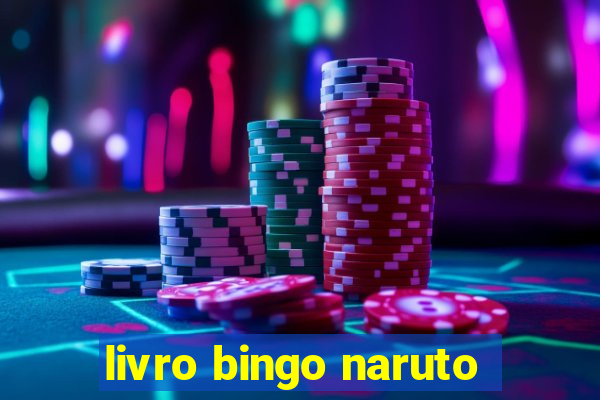 livro bingo naruto